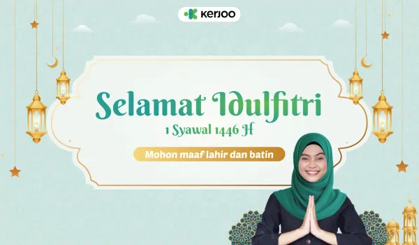 Selamat Hari Raya Idulfitri 1446 H kepada Anda, para HR profesional, Admin HR, dan pemilik bisnis 